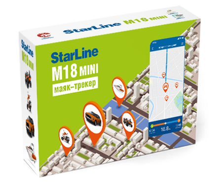 Охранно-Мониторинговый модуль StarLine M18 mini